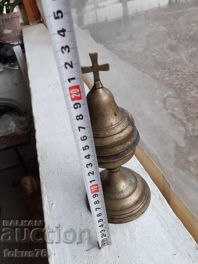 Ογκώδες και βαρύ μπρούτζινο θυμιατήριο Old Revival - 6 Ογκώδες και βαρύ μπρούτζινο θυμιατήριο Old Revival - 6