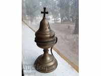 Old Revival massive and heavy bronze incense burner