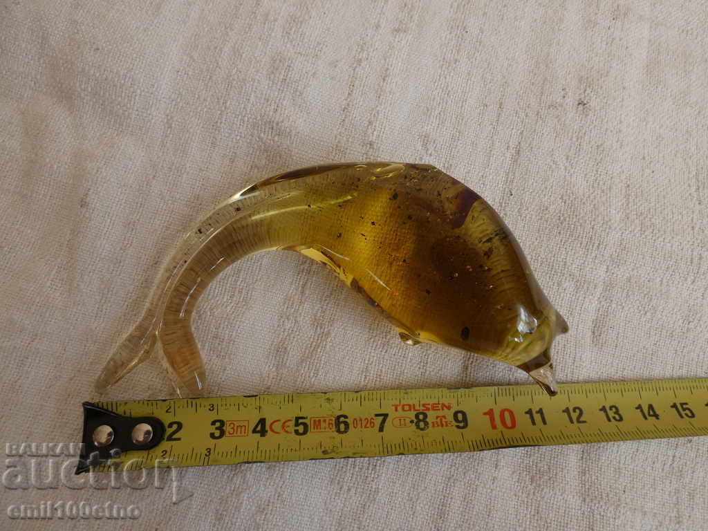 Figura de delfin - vitraliu - 7 Figura de delfin - vitraliu - 7