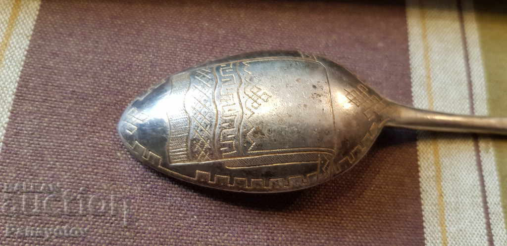 Silver Russian spoon silver markings original Tsarist Russia - 7 Silver Russian spoon silver markings original Tsarist Russia - 7