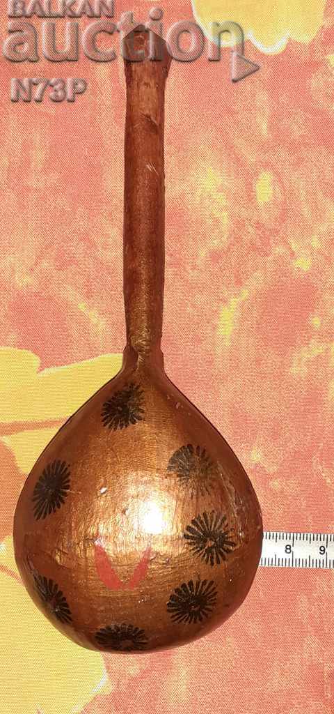 LINGURĂ VECHE DE LEMN. FĂCUT MANUAL. - 5 LINGURĂ VECHE DE LEMN. FĂCUT MANUAL. - 5