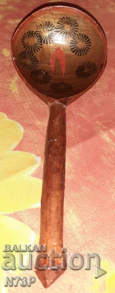 LINGURĂ VECHE DE LEMN. FĂCUT MANUAL. - 6 LINGURĂ VECHE DE LEMN. FĂCUT MANUAL. - 6