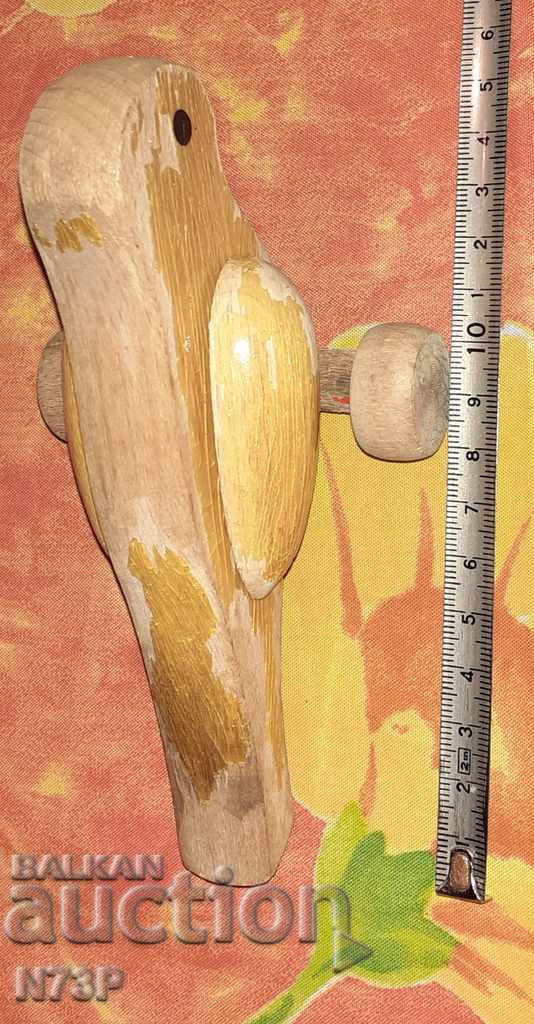 Delivery of OLD WOODEN TOY. BIRD. Delivery of OLD WOODEN TOY. BIRD.