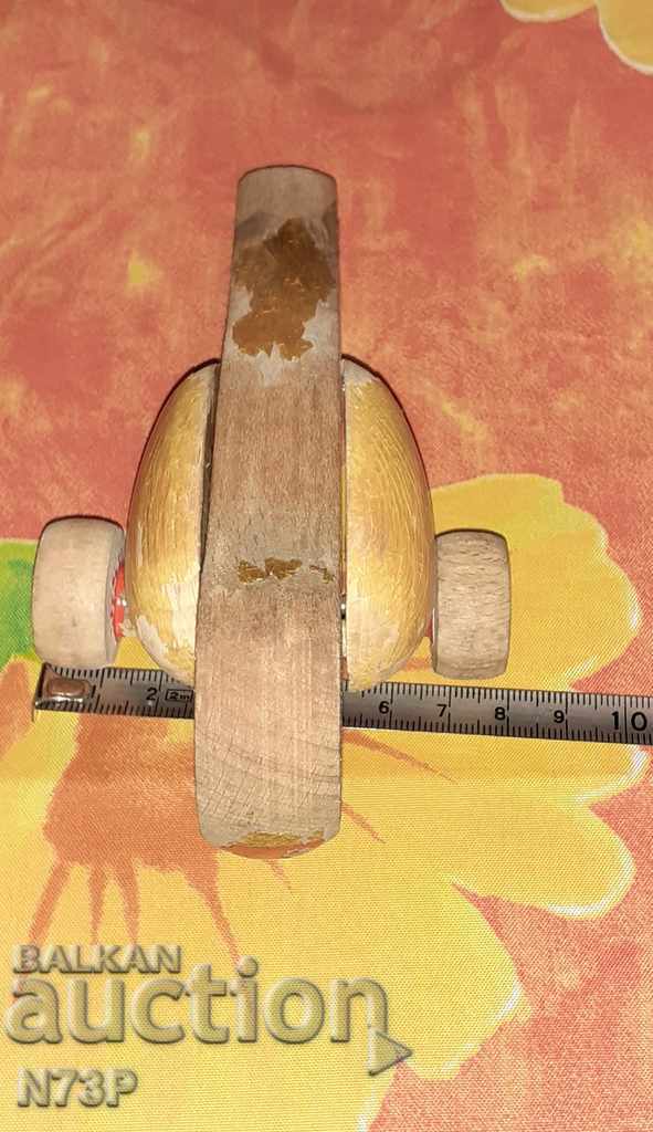 OLD WOODEN TOY. BIRD. - 5 OLD WOODEN TOY. BIRD. - 5