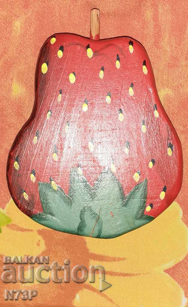 OLD WOODEN FIGURE. TOY. BERRIES. with price 3.50 BGN | € 1.79 OLD WOODEN FIGURE. TOY. BERRIES. with price 3.50 BGN | € 1.79