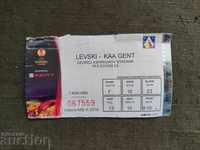 Ticket Levski - Ghent