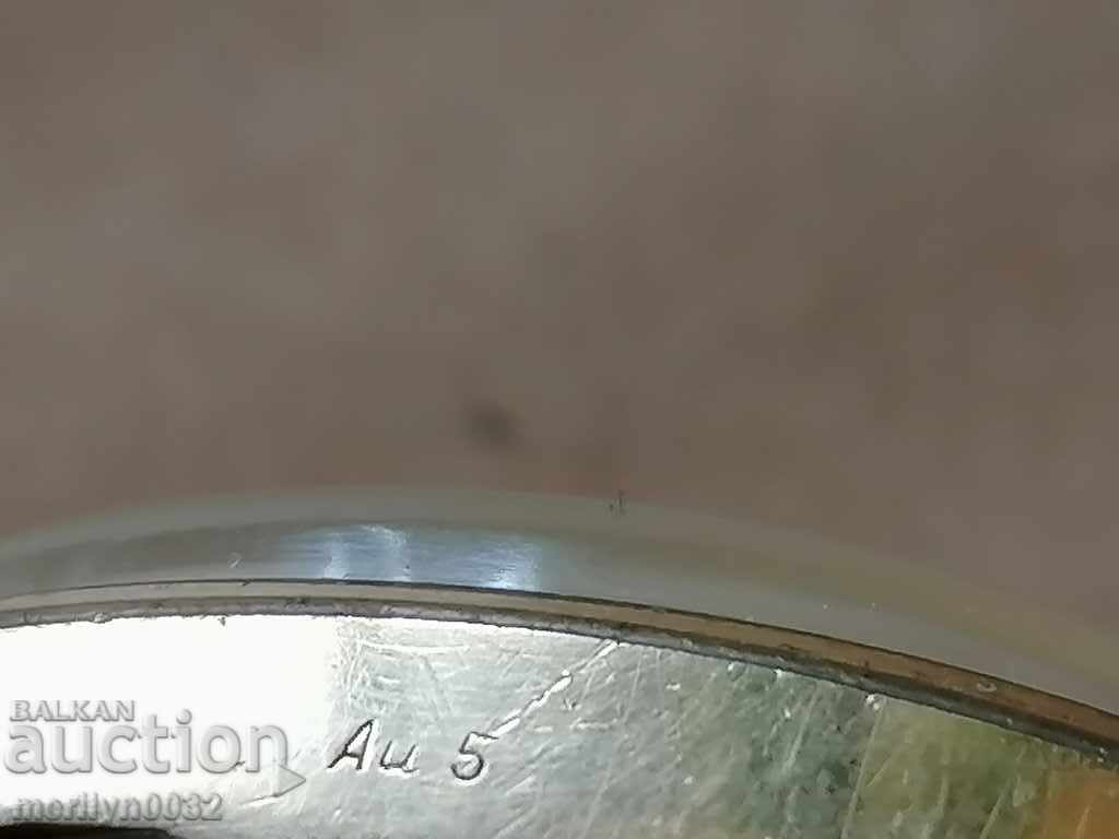 Wristwatch Flight with gilding 5 mic second hand, WORKS - 5