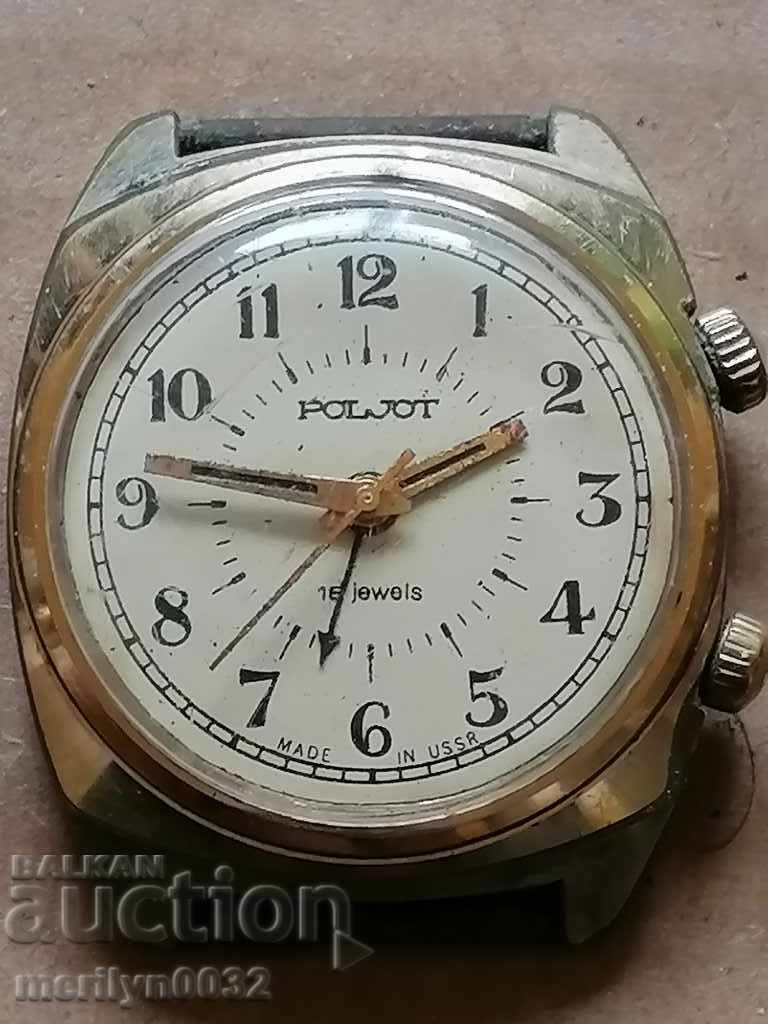 Wristwatch Flight with gilding 5 mic second hand, WORKS - 6