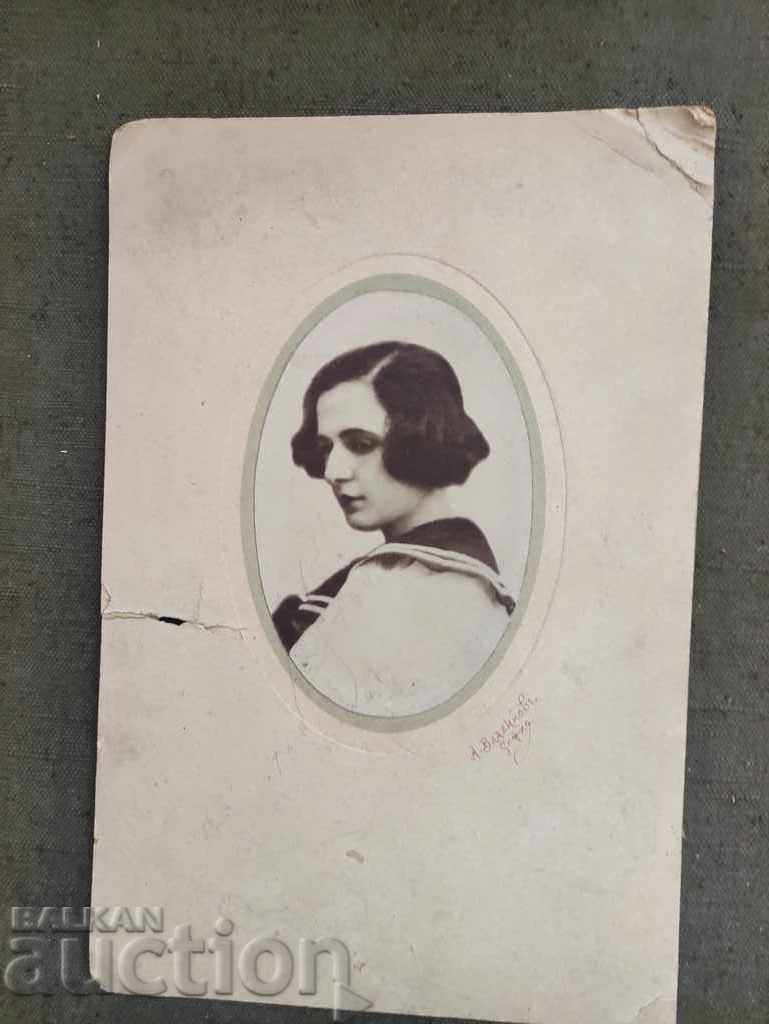 Посмъртната ми снимка като госпожица 1913 А. Влайков