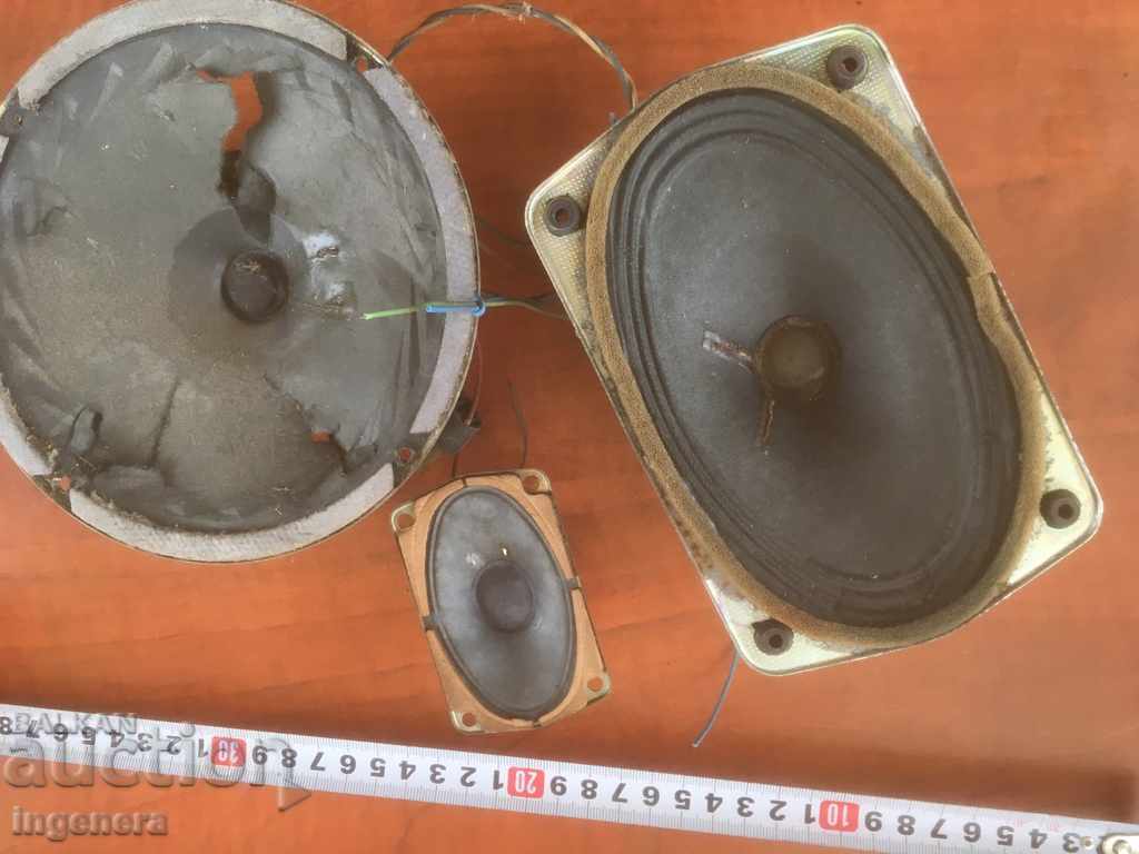 SPEAKER SPEAKERS-3 PCS - 6 SPEAKER SPEAKERS-3 PCS - 6