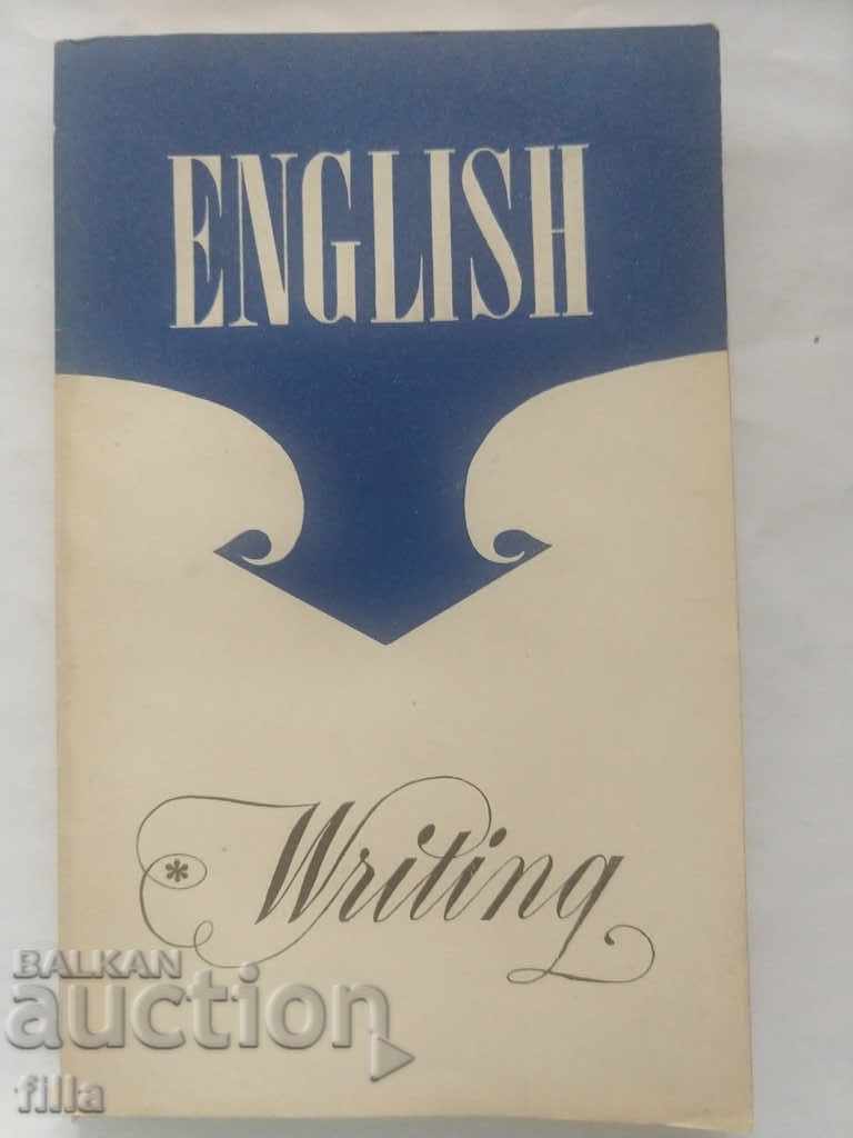 Scriere engleză