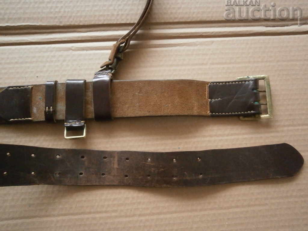 Delivery of brown combat officer's belt with protube Delivery of brown combat officer's belt with protube