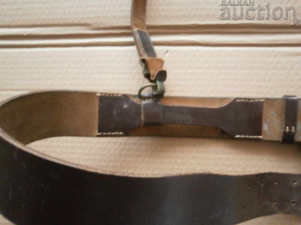 brown combat officer's belt with protube - 5 brown combat officer's belt with protube - 5