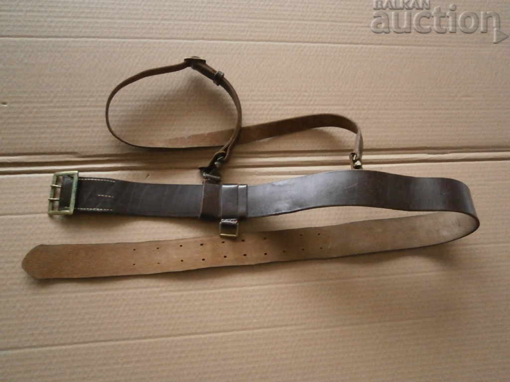 brown combat officer's belt with protube - 6 brown combat officer's belt with protube - 6