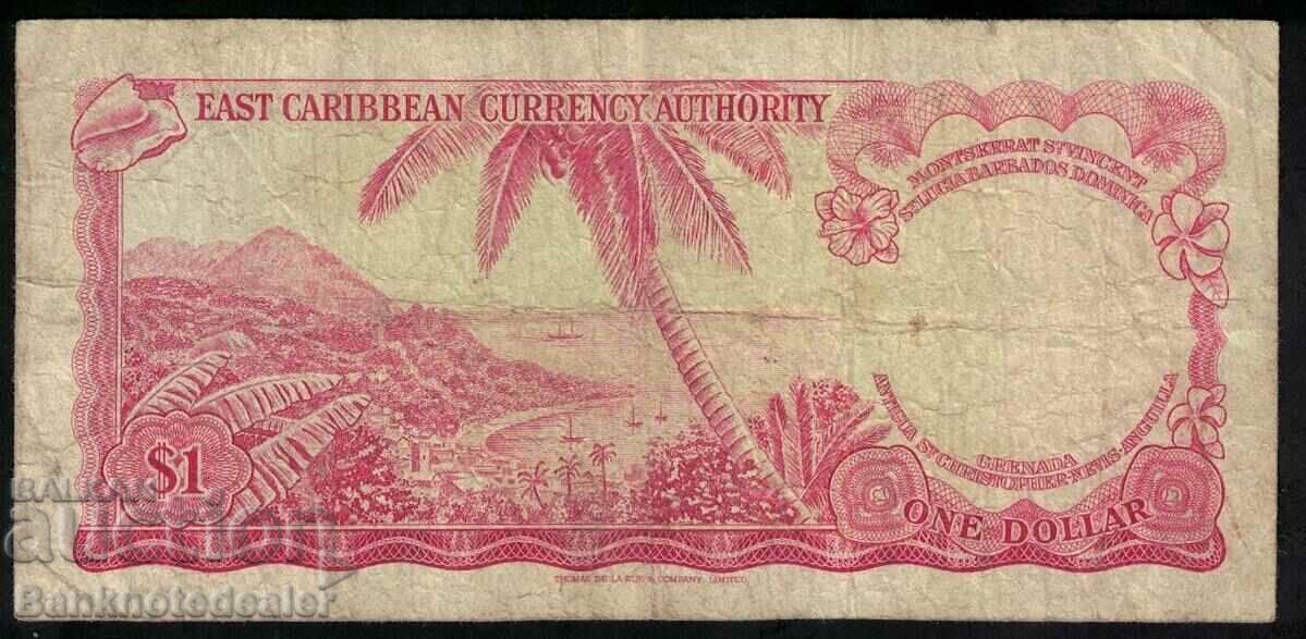 East Caribbean Currency 1 Dollar 1965 Pick 13d Ref 8308 with price 24.00 BGN | € 12.27 East Caribbean Currency 1 Dollar 1965 Pick 13d Ref 8308 with price 24.00 BGN | € 12.27