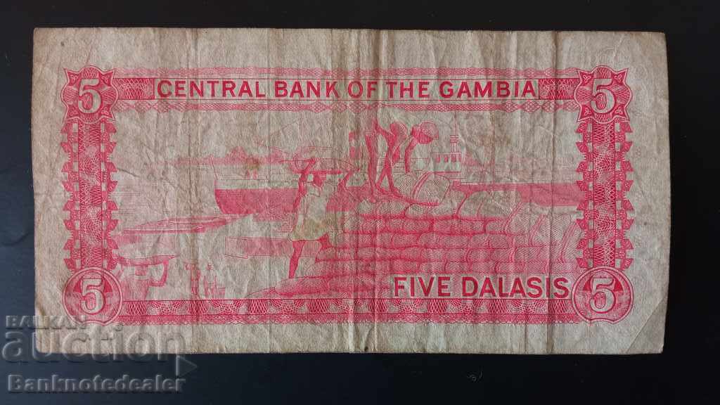 Gambia 5 Dallas 1987-90 Pick 9a Ref 6731 with price 18.00 BGN | € 9.20 Gambia 5 Dallas 1987-90 Pick 9a Ref 6731 with price 18.00 BGN | € 9.20