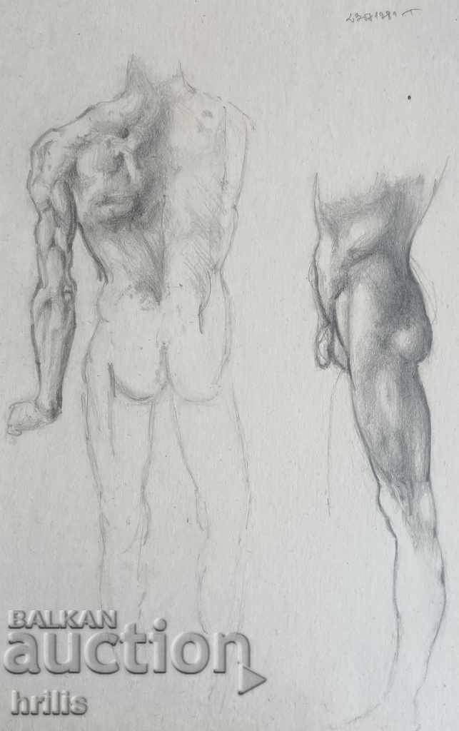 Delivery of DRAWING - BG AUTHOR, SIGNED