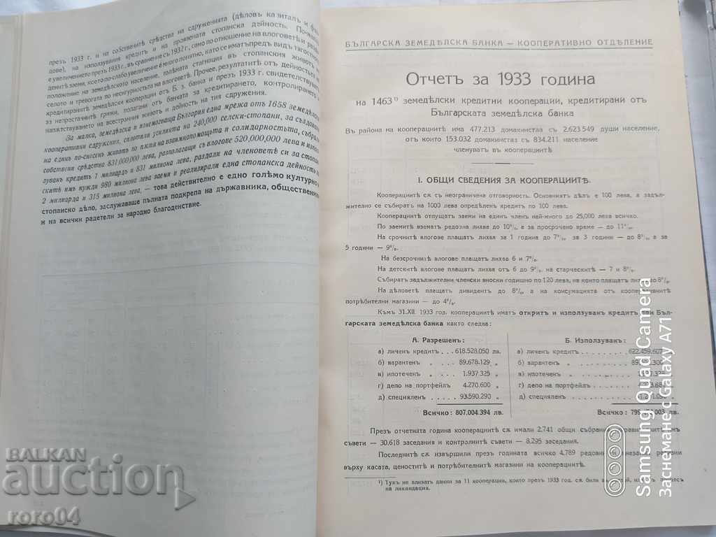 Licitație ANUAR COOPERATIV - BZB - 1934