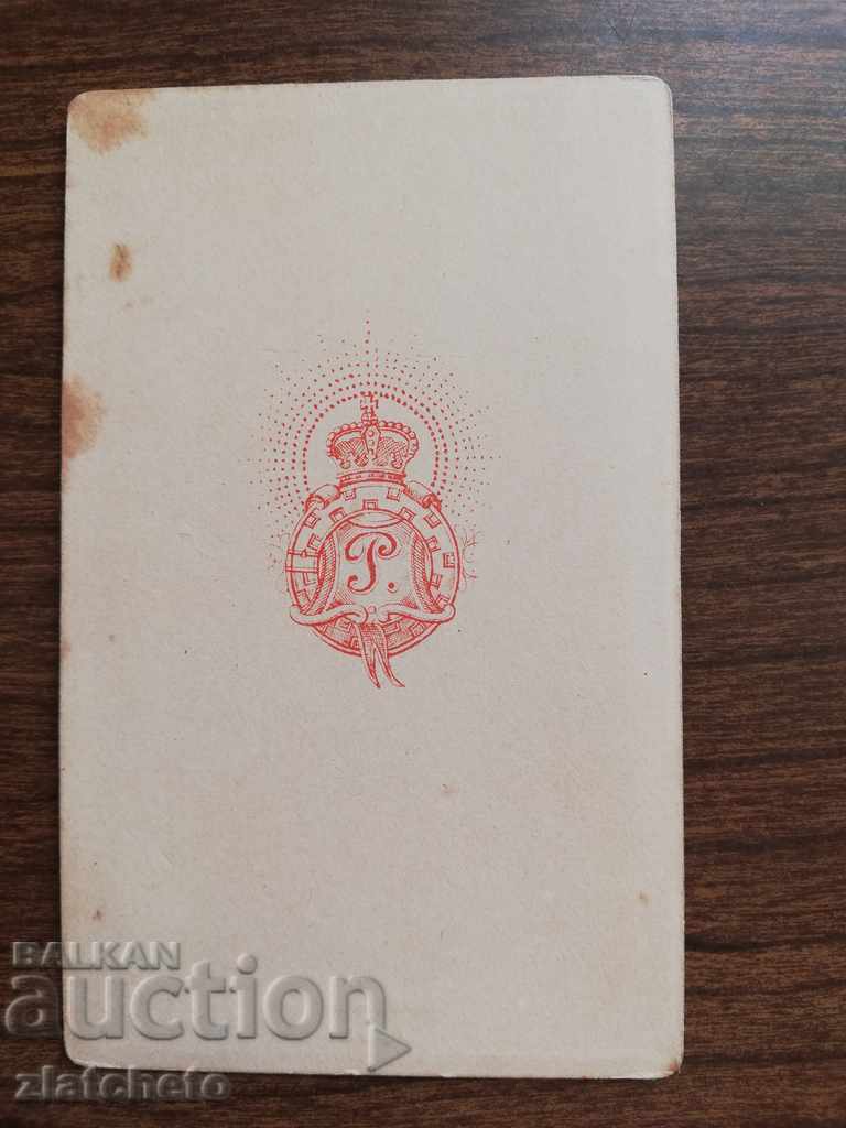 Old cardboard photo - Charles Dickens - 5