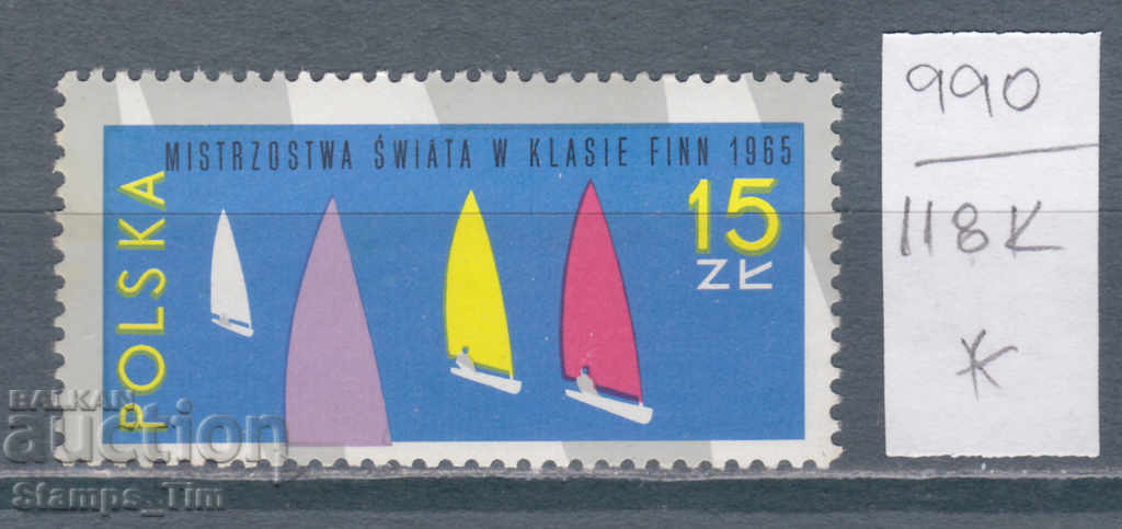 118K990 / Campionatele Mondiale de navigație din Polonia 1965 (*)