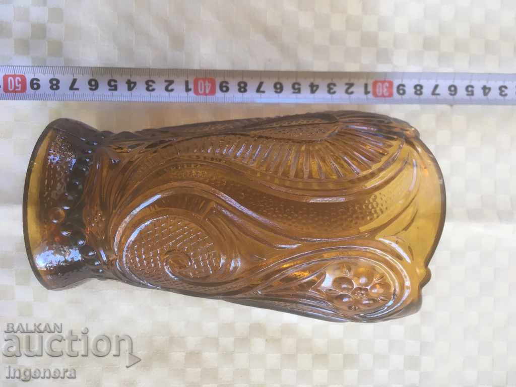 VASE GLASS COLOR THICK RELIEF ANTIQUE BEAUTIFUL PRODUCT - 5 VASE GLASS COLOR THICK RELIEF ANTIQUE BEAUTIFUL PRODUCT - 5