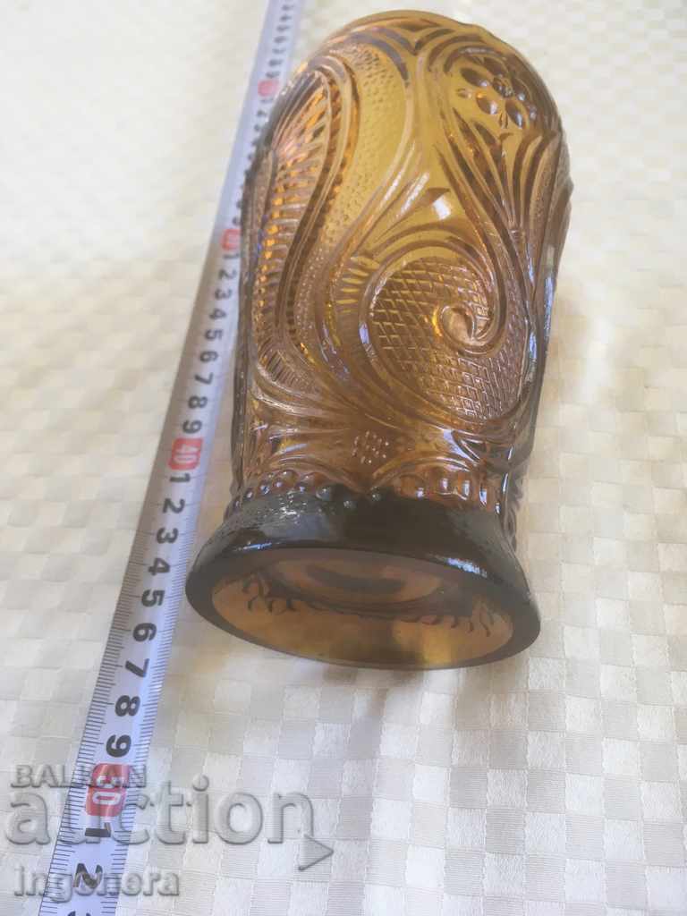 VASE GLASS COLOR THICK RELIEF ANTIQUE BEAUTIFUL PRODUCT - 7 VASE GLASS COLOR THICK RELIEF ANTIQUE BEAUTIFUL PRODUCT - 7