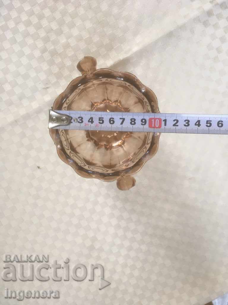 Auction ICE CREAM GLASS THICK RELIEF COLORED RELIEF FROM SOCA Auction ICE CREAM GLASS THICK RELIEF COLORED RELIEF FROM SOCA