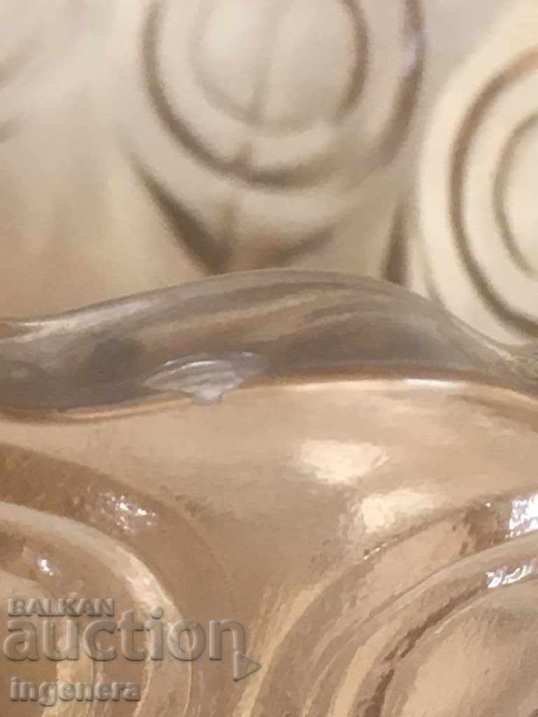 ICE CREAM GLASS THICK RELIEF COLORED RELIEF FROM SOCA - 7 ICE CREAM GLASS THICK RELIEF COLORED RELIEF FROM SOCA - 7
