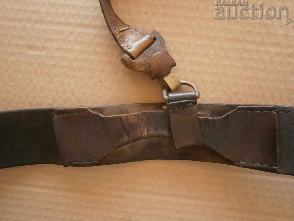 brown combat officer's belt with protube - 6 brown combat officer's belt with protube - 6