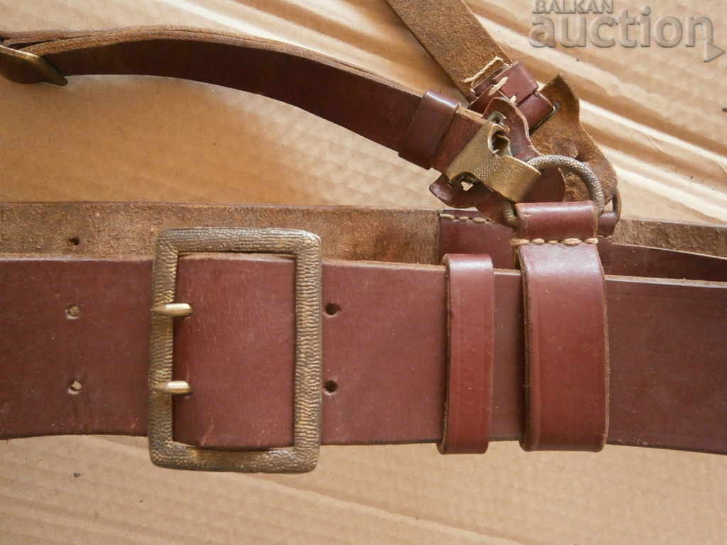 red officer's belt with protube with price 61.00 BGN | € 31.19 red officer's belt with protube with price 61.00 BGN | € 31.19