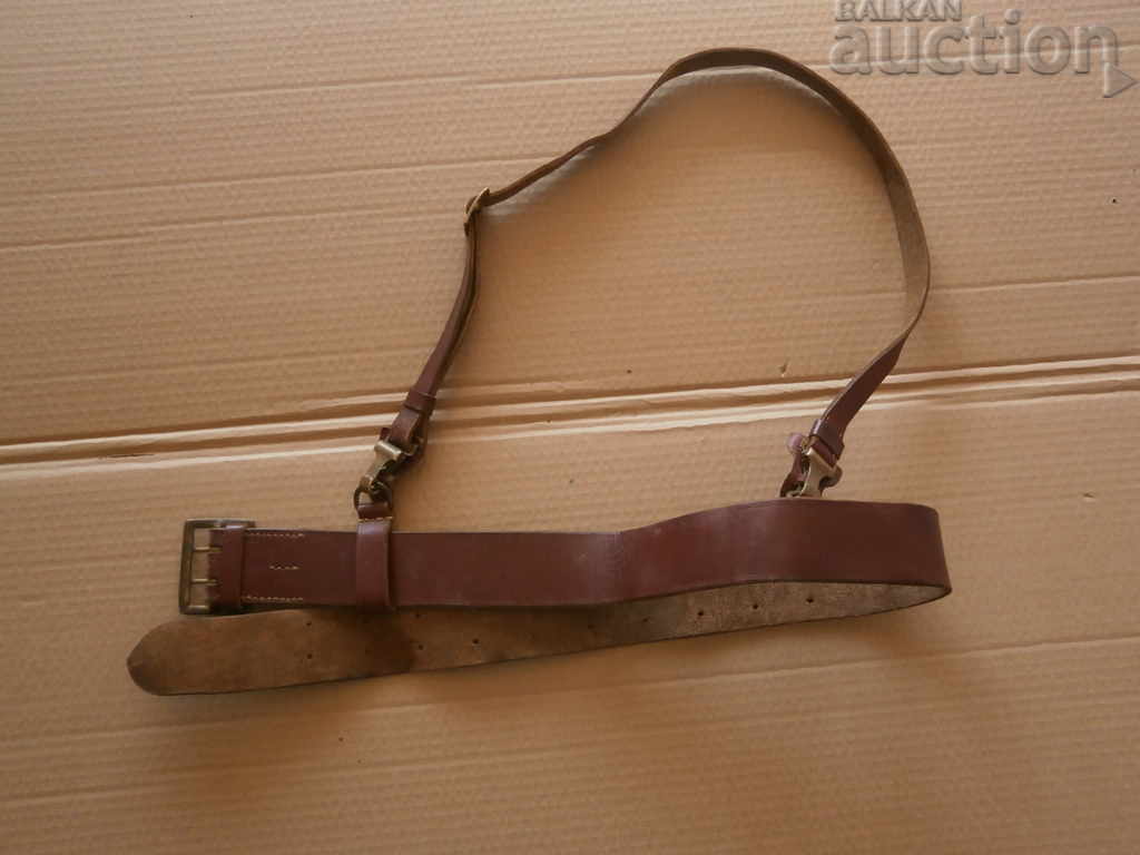 red officer's belt with protube - 5 red officer's belt with protube - 5