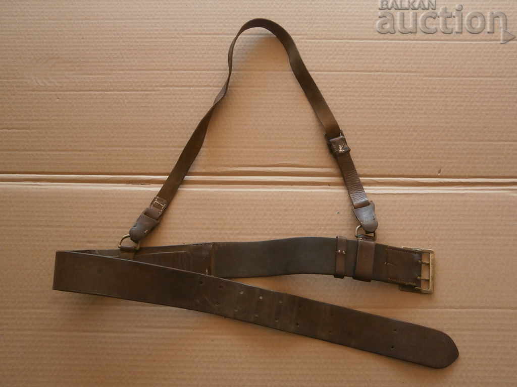 Auction brown combat officer's belt with BMP protube Auction brown combat officer's belt with BMP protube