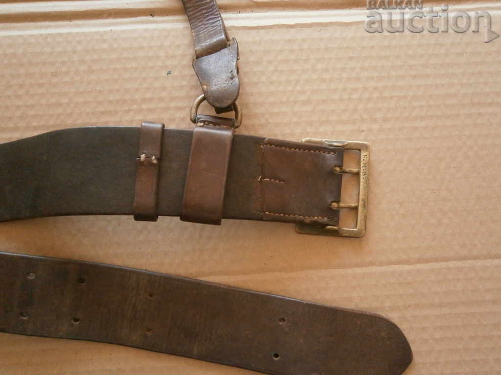 Delivery of brown combat officer's belt with BMP protube Delivery of brown combat officer's belt with BMP protube