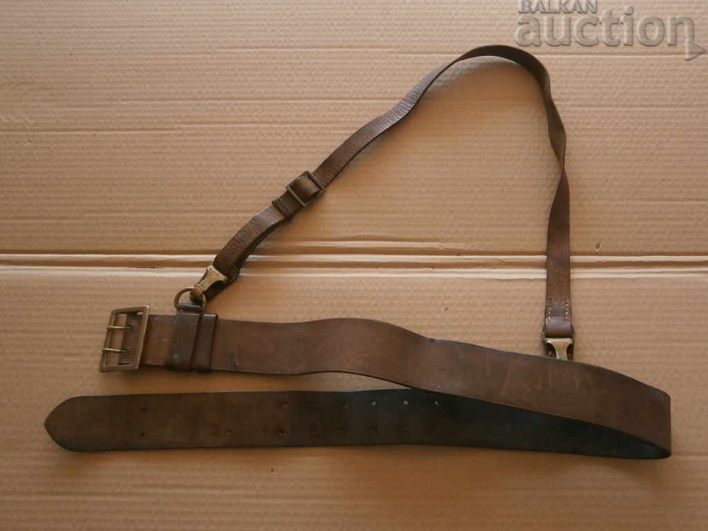 brown combat officer's belt with BMP protube - 6 brown combat officer's belt with BMP protube - 6