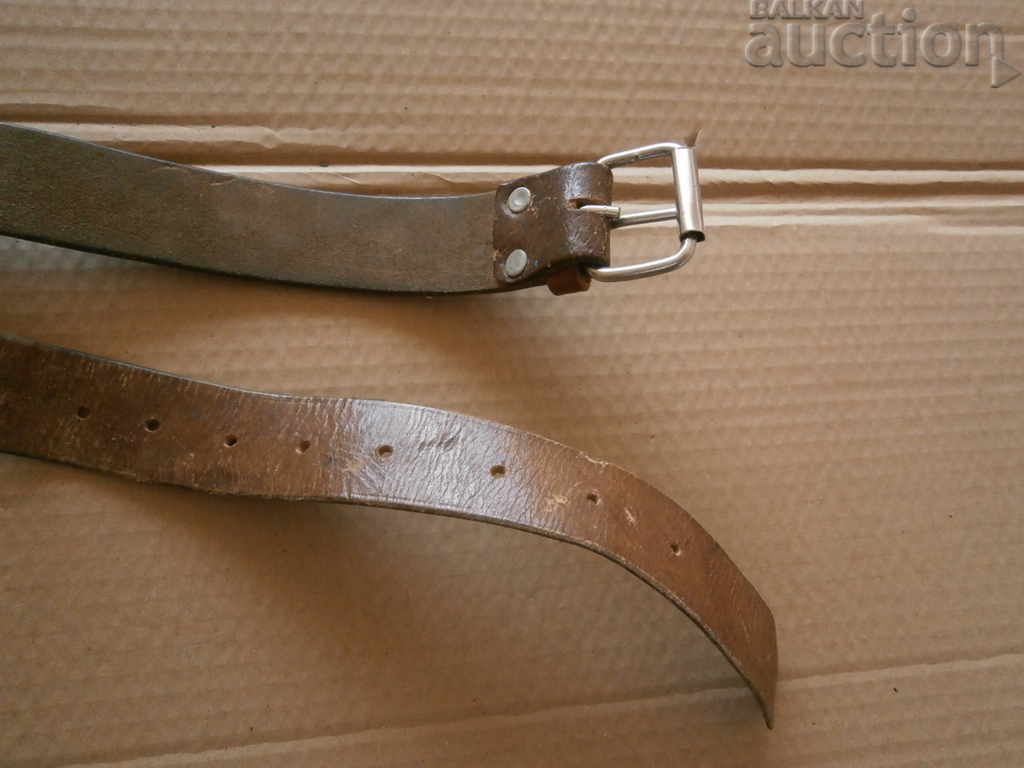 Delivery of BROWN military belt genuine leather Delivery of BROWN military belt genuine leather