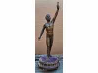 Statueta germană de bronz