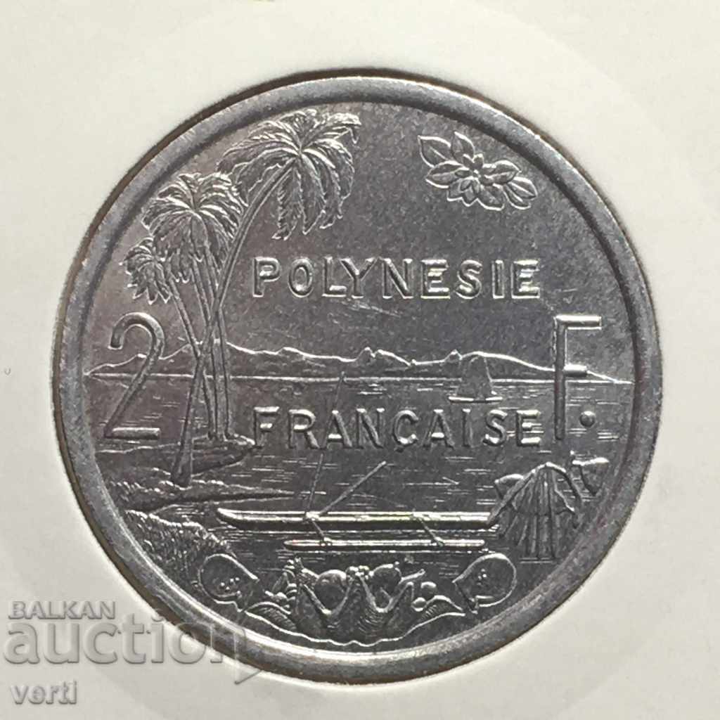 2 франка 2004, Френска полинезия