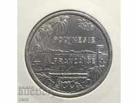 2 francs 2004, French Polynesia