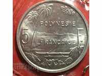 5 франка 1965, Френска полинезия