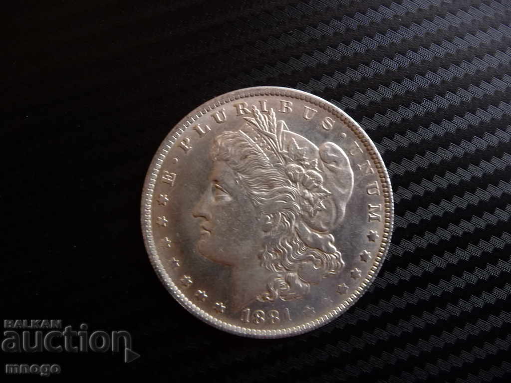 Американски долар монета КОПИЕ 1881