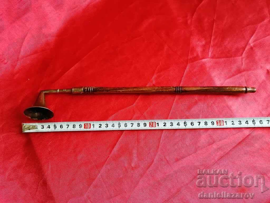 Stingător de lumânări vechi foarte mare - 5 Stingător de lumânări vechi foarte mare - 5