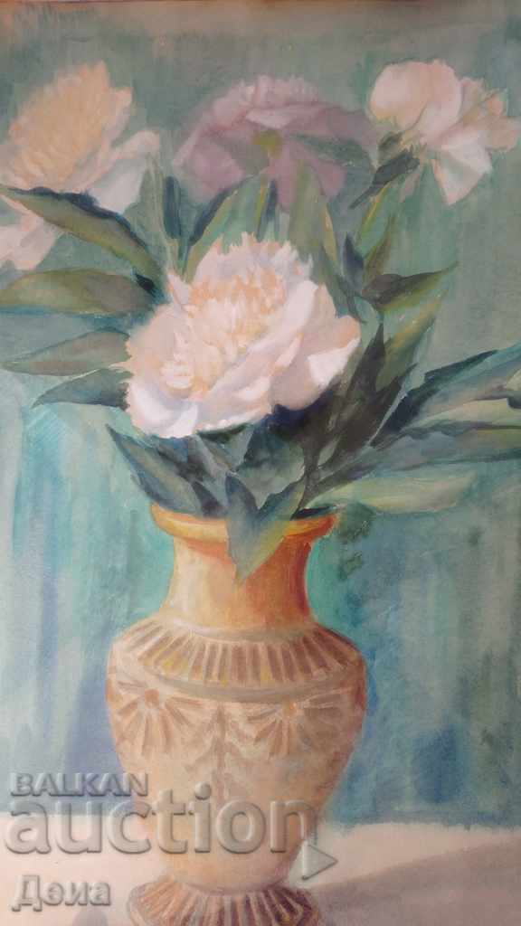 Licitație Vechi maestru ACUARELA