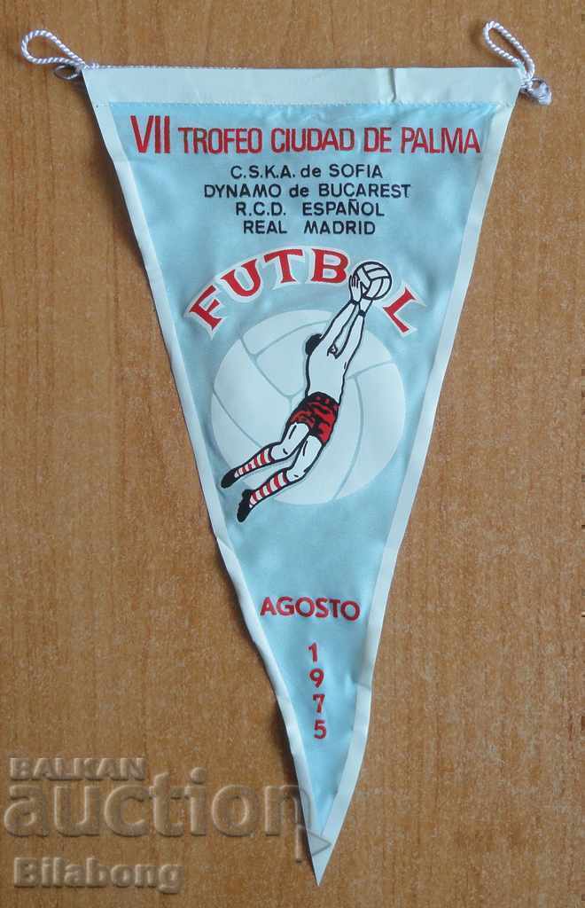 Football flag Tournament Palma de Mallorca 1975 with CSKA, Real (M) Football flag Tournament Palma de Mallorca 1975 with CSKA, Real (M)