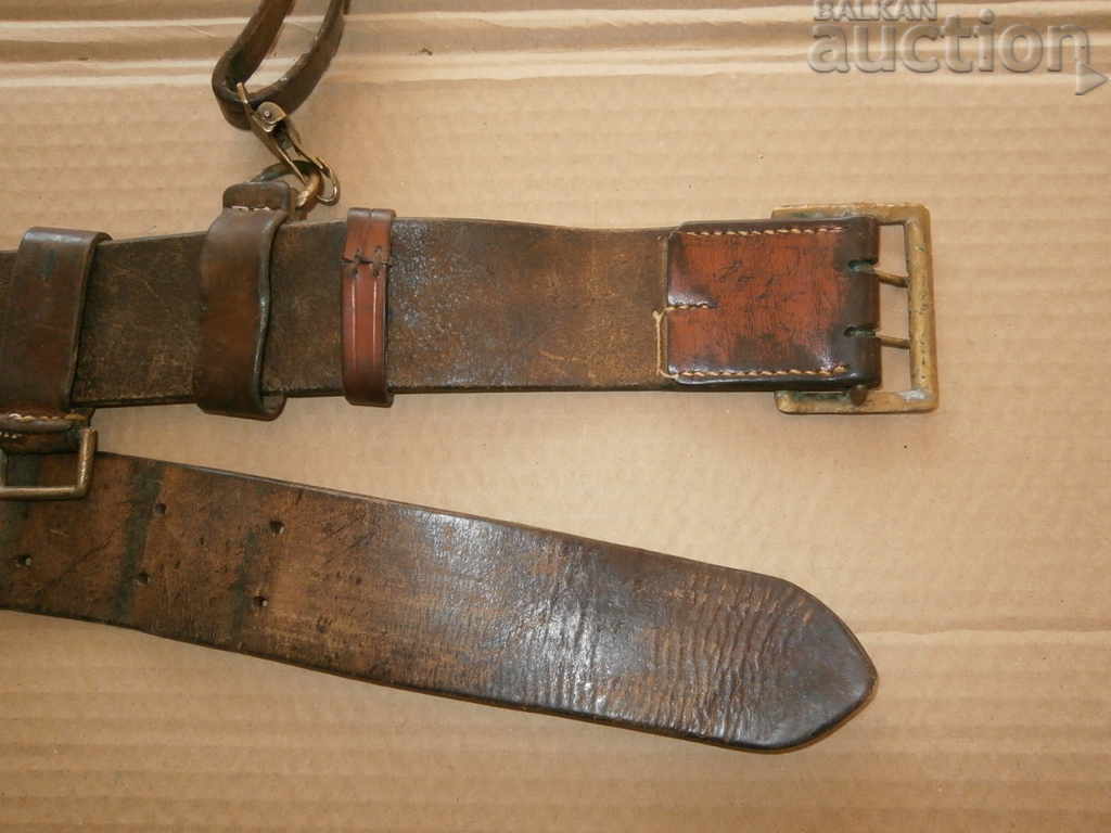 Delivery of officer's belt with protube belt strap Kingdom of Bulgaria Delivery of officer's belt with protube belt strap Kingdom of Bulgaria