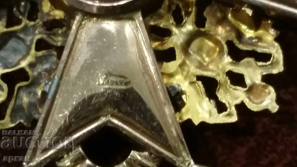 Tsarist Russia - Order of Saint Stanislaus GOLD 14k III degree - 5 Tsarist Russia - Order of Saint Stanislaus GOLD 14k III degree - 5