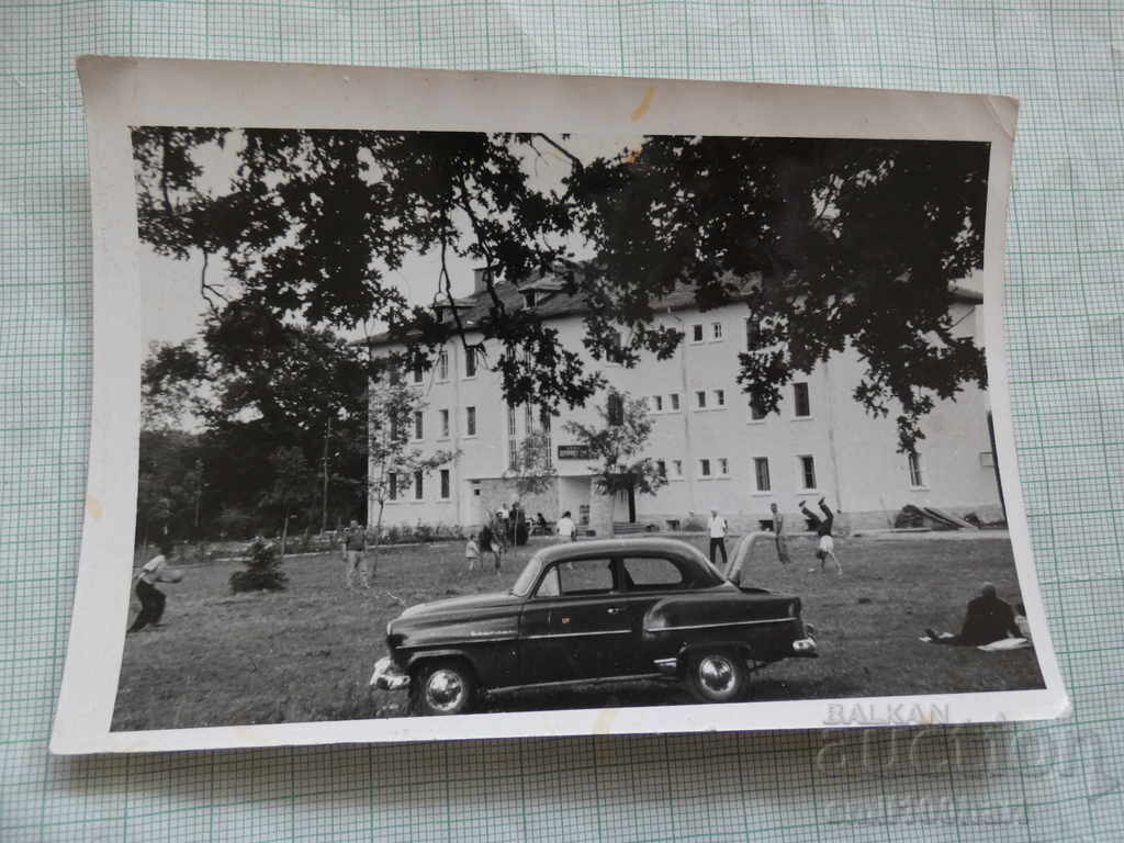 Παλιά φωτογραφία αυτοκίνητο 1966 Opel Olympia Rekord 1954 - 55.