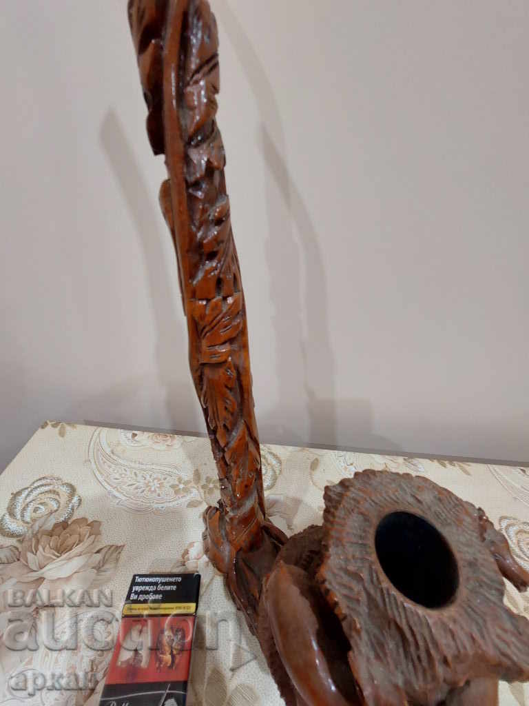 massive pipe - hookah - hand carving deer, ornaments - 6 massive pipe - hookah - hand carving deer, ornaments - 6