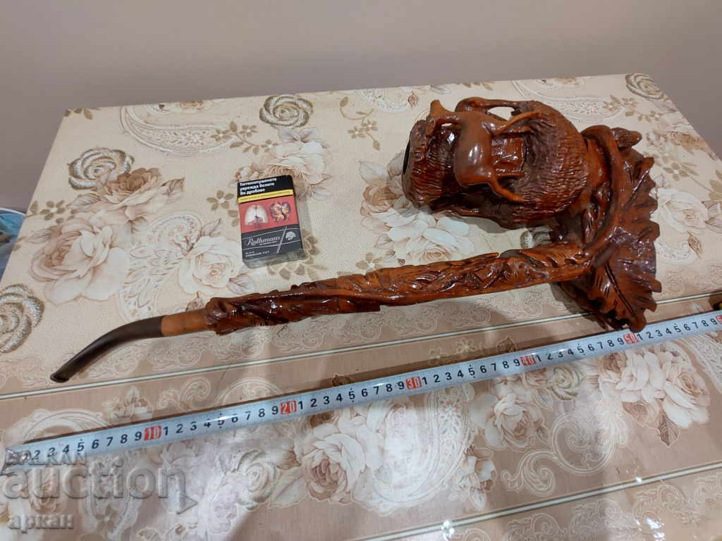 massive pipe - hookah - hand carving deer, ornaments - 7 massive pipe - hookah - hand carving deer, ornaments - 7