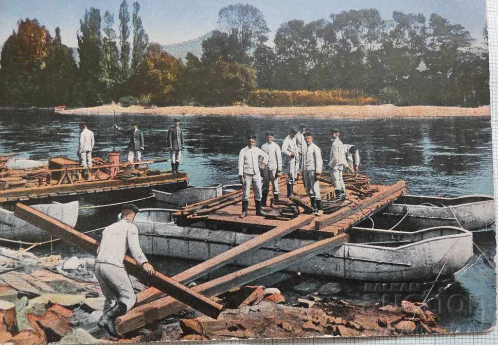 Κάρτα - Γερμανικός Στρατός. Πρωτοπόροι στην κατασκευή γεφυρών με τιμή 7.00 BGN | € 3.58 Κάρτα - Γερμανικός Στρατός. Πρωτοπόροι στην κατασκευή γεφυρών με τιμή 7.00 BGN | € 3.58