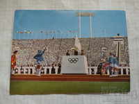 Картичка - Церемония откриване на Олимпиадата Токио 1964 г.